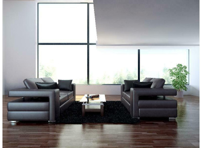 Leather sofa Living landscape 3+2 Seater Suite Design Modern Sofa Couch