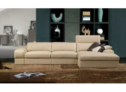Corner sofa Sofa Couch Upholstery Living landscape Leather Corner Sofas Suite L-shape