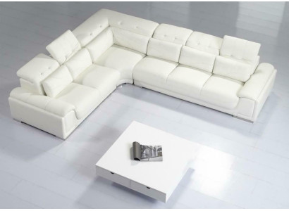 Corner sofa Living landscape Sofa Couch Suite Upholstery Corner sofa L-shape