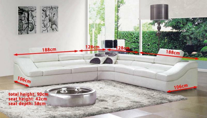 Corner suite Living landscape L-shape Sofa Corner sofa Corner sofa Couch Suite