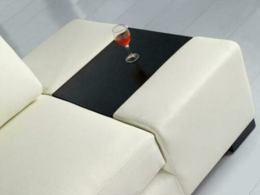 Corner sofa Corner suite L-shape Sofa Corner sofa Suite Upholstery Living landscape