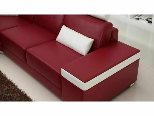 L-shape leather sofa upholstery seat couch suite corner sofa sofa couch
