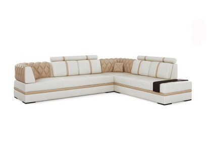 Corner sofa Sofa Couch Upholstery Living landscape Leather Decorative Corner Sofas Suite