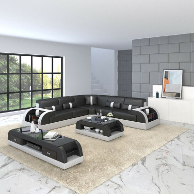 Designer Sofa Couch Upholstery Living landscape Corner sofa Corner sofa L-shape