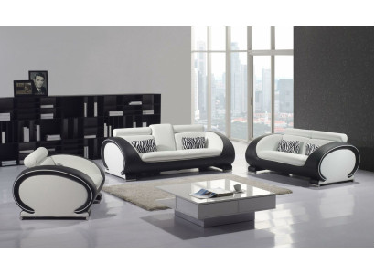 Design Upholstery Seat Couch 3 Seater Suite Sofa Sofas Couches Leather