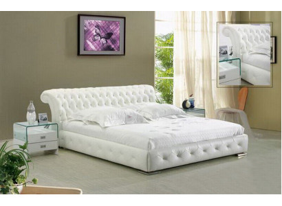 Leather Bed Upholstery Design Luxury Double Hotel Sleep Room Beds
