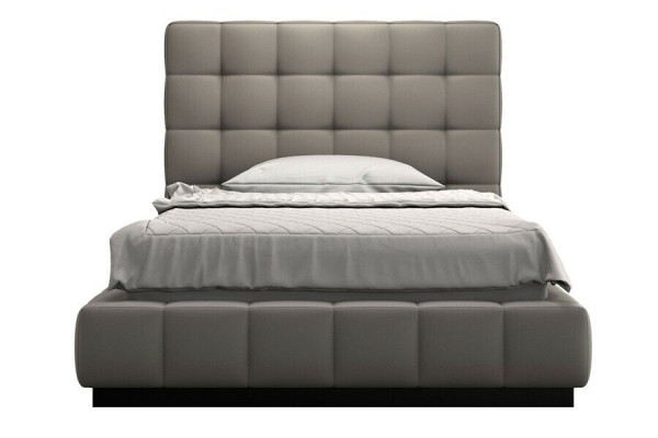 Designer Upholstered bed Bed White Beds Leather bed Double bed Marriage bed Designer bed