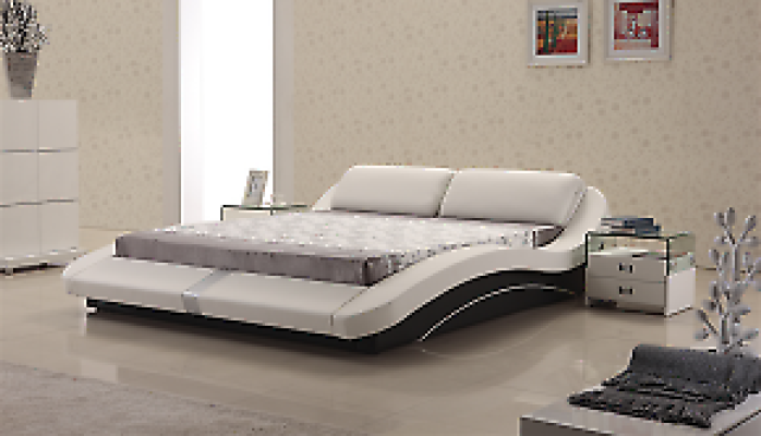 Luxury Leather Design Upholstery Beds Double Modern Bed Marriage Decoration Exclusive