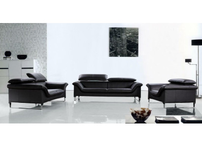 Leather sofa Couch Living landscape 3+2 Seater Suite Design Modern Decorative Sofa