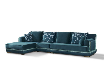 Corner sofa L-shape Living landscape Sofa Couch Upholstery Corner Decoration Suite Leather