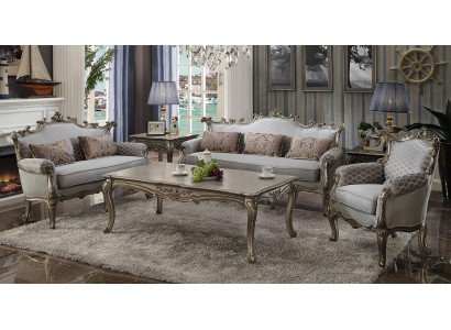 Sofa set Classic 321 Seat Sofa Upholstery Group Living landscape Couch