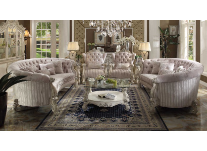 Sofa set 4+1 Seat Classic Living landscape Sofas Couches Upholstery