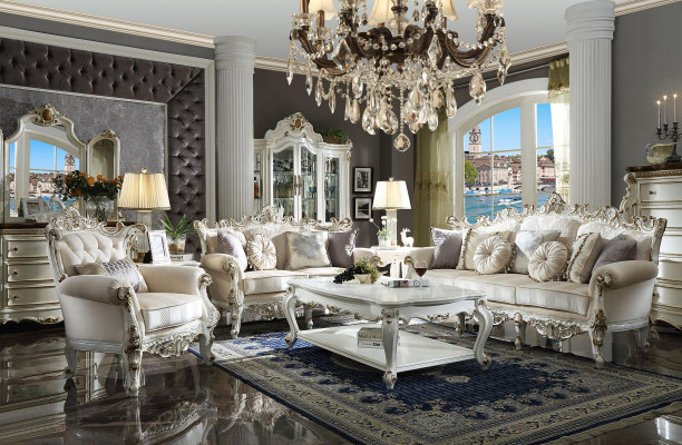 Sofa set 3+2 Seater Upholstery Couches Classic r Living landscape Sofas