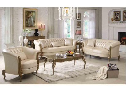 Luxury Furniture Sofa set Couch Sofa Upholstery 3+2+1 Seater with Coffee table Couches