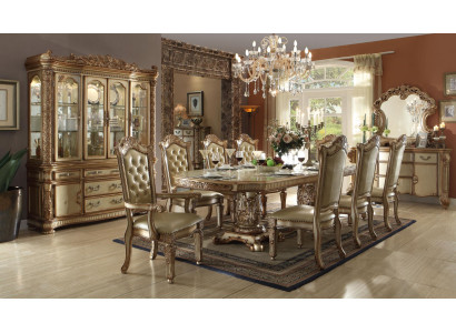 Royal 7 pieces Dining room Suite Dining table 6x Chairs Baroque Rococo style