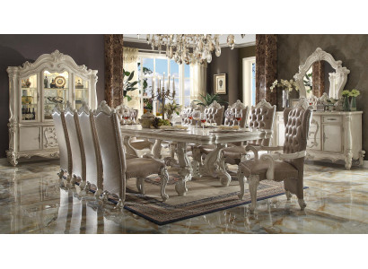 Royal Dining table + 6x Chairs Dining room Complete e Suite 7pcs.