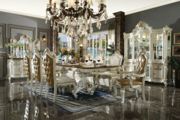 Classic s Dining room Set Designer Dining table 8x Chairs Complete e Suite Baroque Rococo