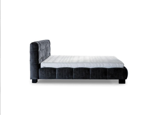 Bed Gray Bedroom Furniture Textile Design 160x200cm Beds Velvet
