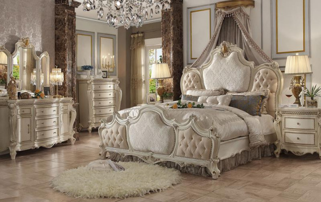 Bed Luxury Upholstery Design Double Beds Marriage Hotel Sleep Room Textile