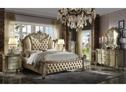 Decorative Bed Upholstery Design Luxury Hotel Double Beds Sleep Room Leather