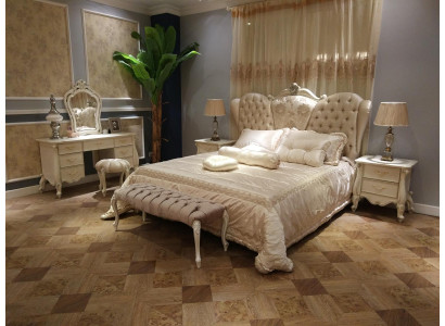 Bed Upholstery Design Luxury Double Hotel Beds Sleep Room Leather Chesterfield new