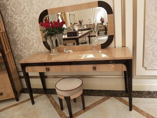 Table Console Mirror Chest of drawers Dressing table Bedroom Stool Set