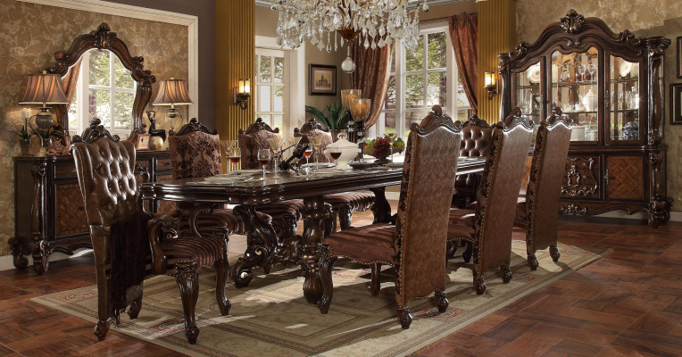 Classic r Dining table Wood Dining room Suite 8x Chairs Designer Set