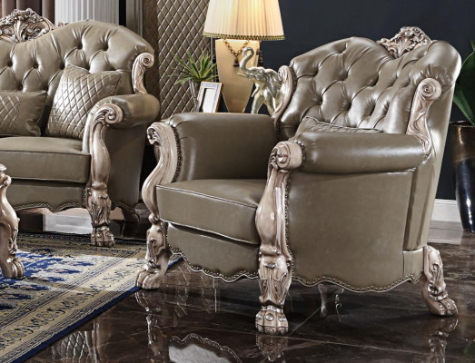 Baroque Armchair Single Seater Upholstery Sofa Couch TV Couches Design Living room new