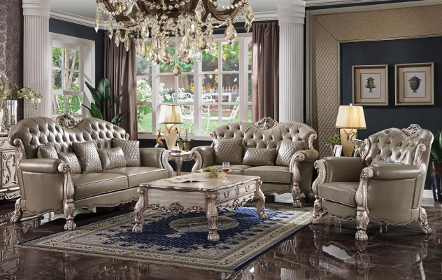 Baroque Chesterfield Sofa set Classic Sofa Furniture Couch Suite Sofas new