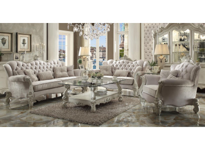 Luxury Furniture Sofa set Couch Decorative Sofa Upholstery 3+2+1 Seater + Coffee table