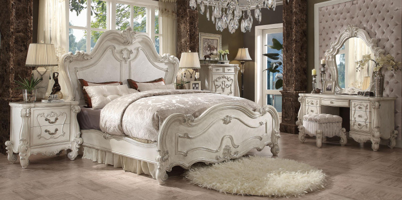 Classic s Bedroom Set Bed Bedside table Stool Dressing table Mirror