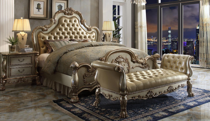 Chaise lounge sofa lounger couch chaise leather baroque rococo