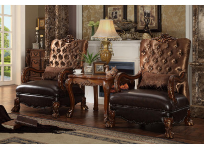 Armchair Designer Chair Upholstery Relex Fabric Textile Leather Lounge new Chesterfield