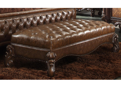 Chaise lounge antique style sofa lounger couch loungers chaise leather baroque rococo new