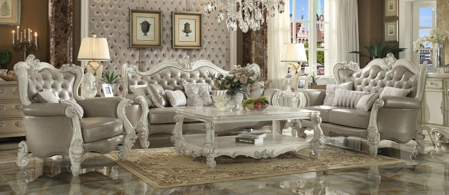 Luxury Furniture Sofa set Sofa Couch Upholstery 3+2+1 Seater with Coffee table
