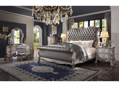 Bedroom 6 piece design. Bedroom Complete Set Bed Bedside table Chest of drawers new