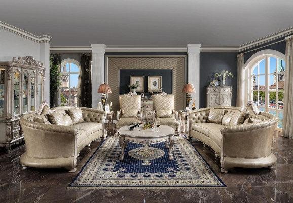 Sofa set Coffee table Side table Living landscape Sofa Upholstery 5 pieces. Set new