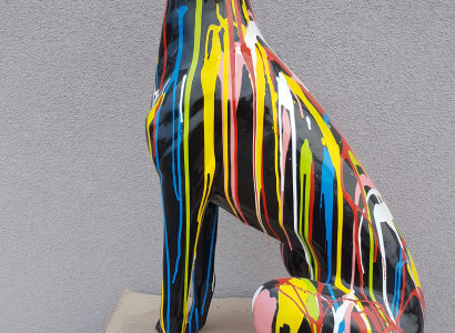 Abstract figure handcraft decoration home decoration sculptures statues figures dog