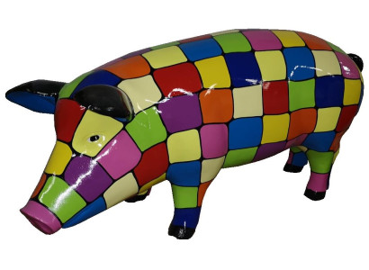 Abstract Pig Sculptures Design Home Decoration Statues Figures Figure Decoration
