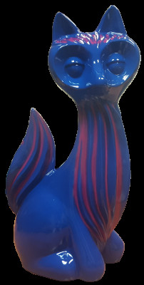 Abstract figure fox figures Abstract statues designer loft colorful sculptures