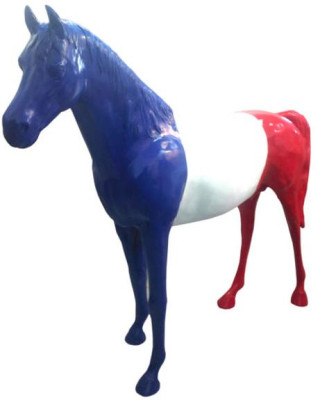 Horse Statue France Decoration Statues Deco Sculptures Abstract Art xxl
