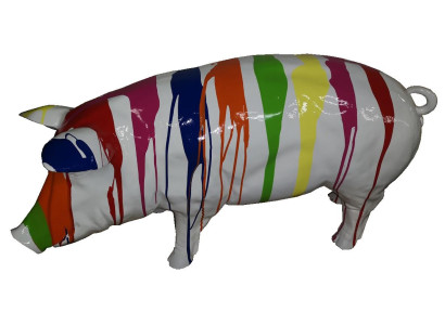 Designer Figures Modern Decorations Garden, Pig Statue Sculpture Sculptures