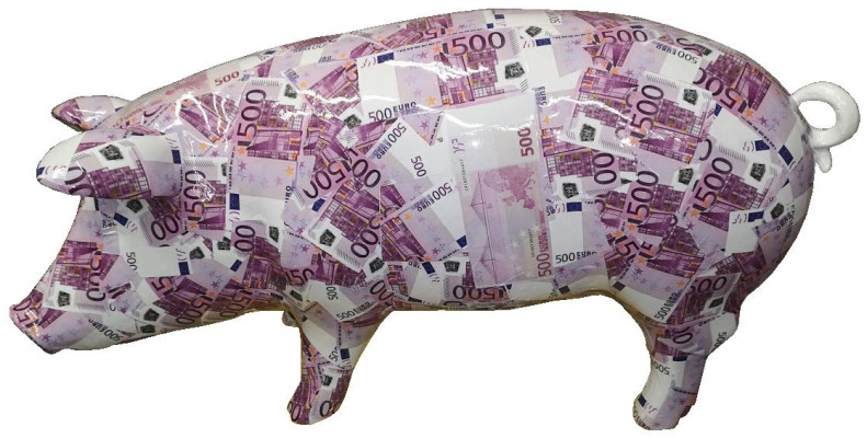 Designer Figures Modern Decorations Garden, Pig Statue Sculpture Sculptures