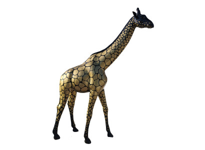 Designer Figures Modern Decorations Garden Giraffe Statue Sculpture Sculpture