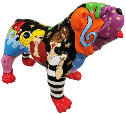 Abstract Figure Statue Figures Decoration Dog Garden Sculpture Sculptures 75x100