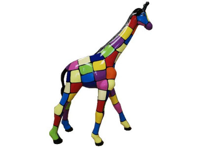 Designer Figures Modern Decorations Garden Giraffe Statue Sculpture Sculptures