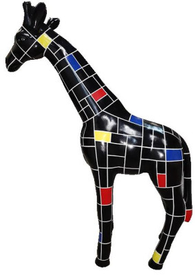Abstract Figure Statue Figures Decoration Giraffe Garden Sculpture Sculptures