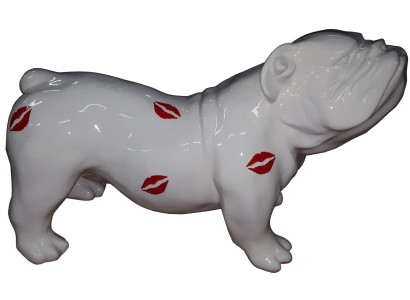 Colorful Abstract Figure Figurines Dog Garden Sculpture Sculptures Statue Decoration