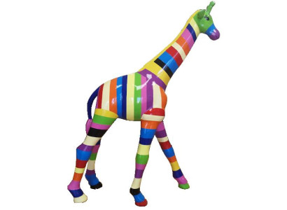 Statue Colorful Sculpture Abstract Designer Figures Statues Hand Painted Decoration