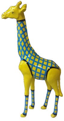 Designer Statue Figures Modern Decorations Garden Giraffe Sculpture Sculptures